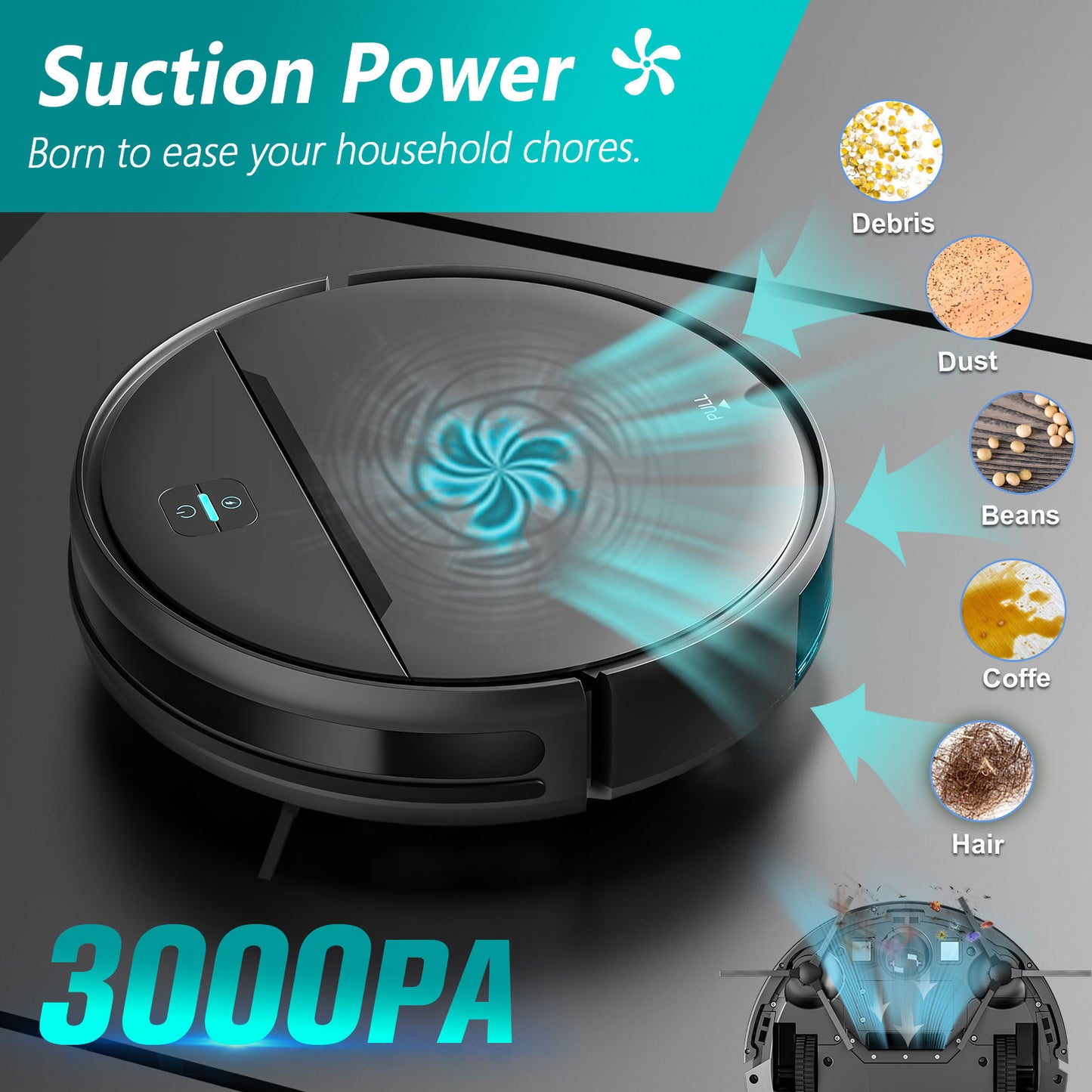 Minfu Smart Robot Vacuum