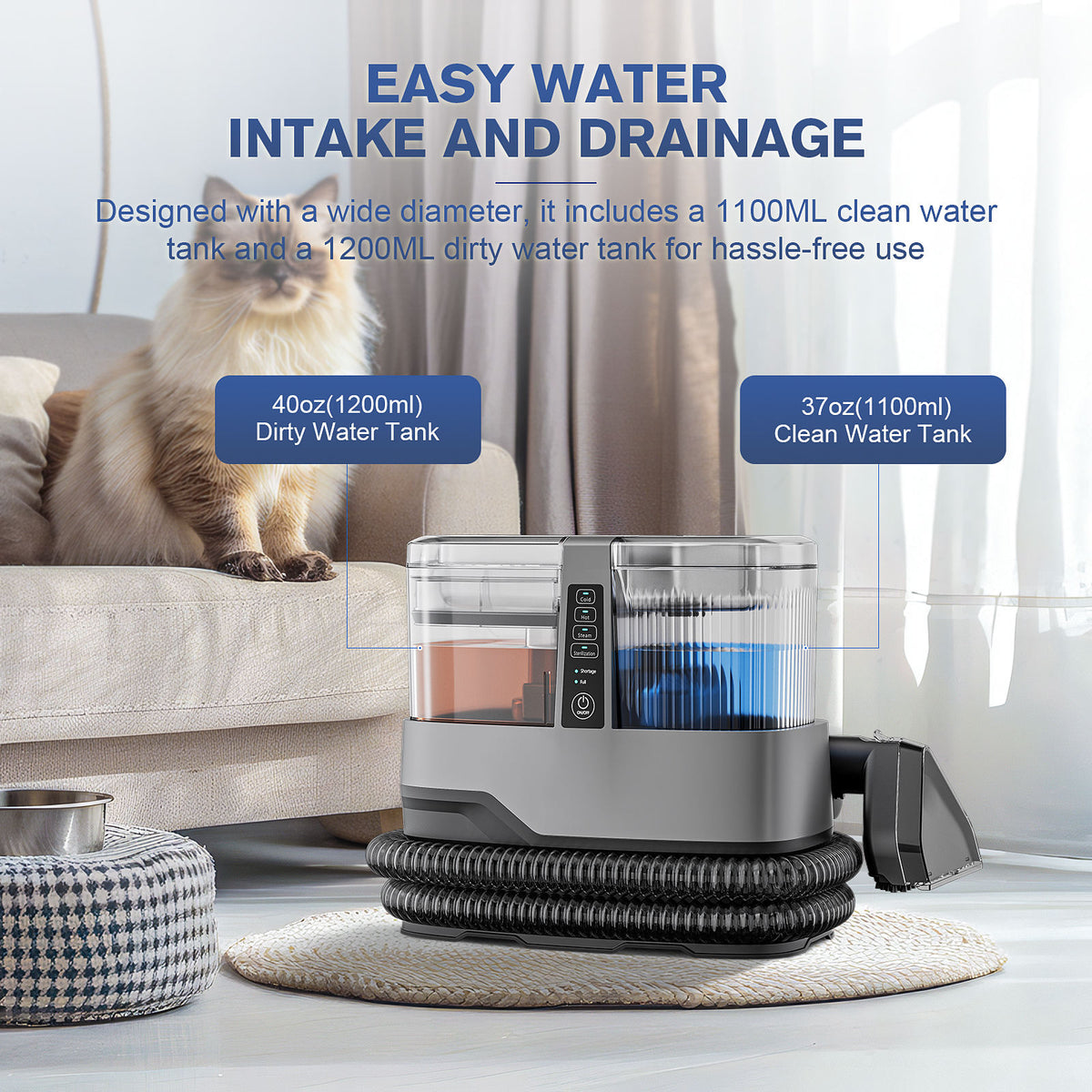 Deep Cleaning Steam Cleaner